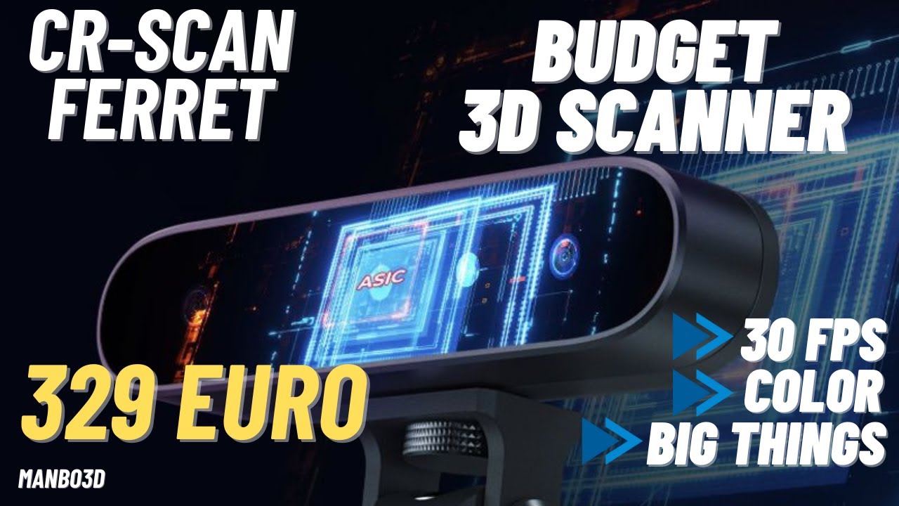 Was taugt der günstigste 3D Scanner? Der Creality Ferret