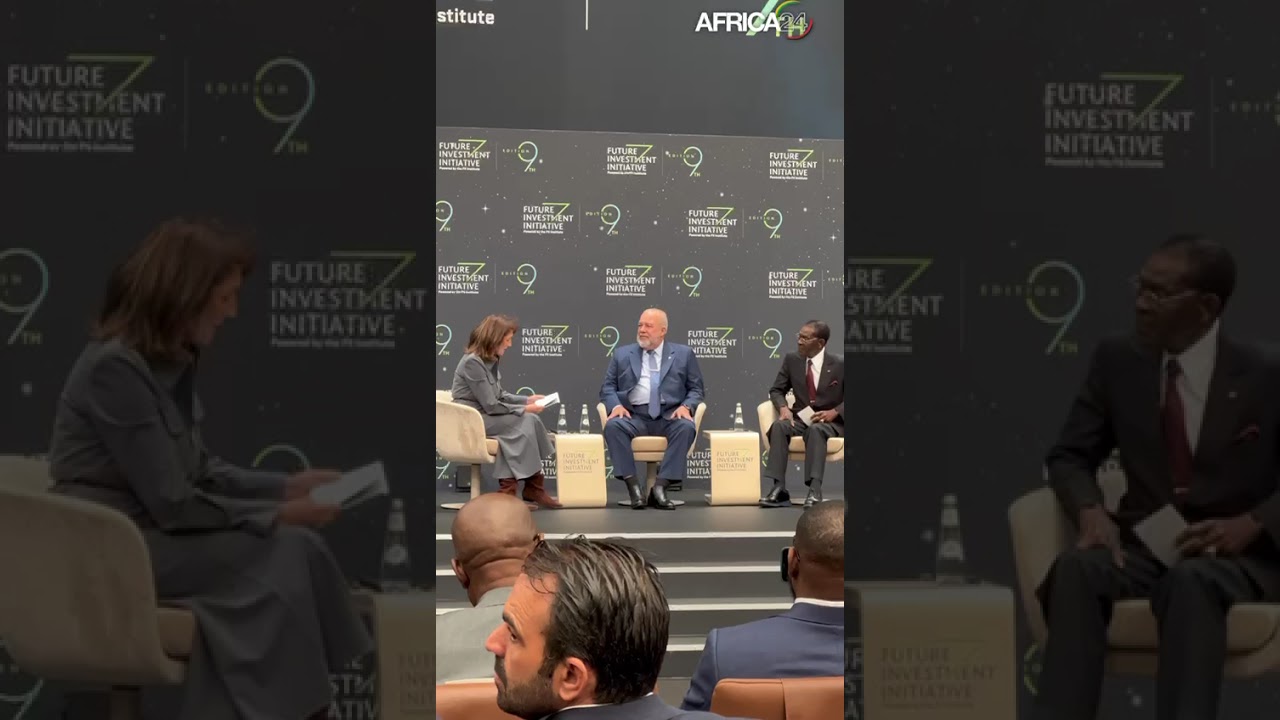 🔴AFRICA24 TV  &ndash;Future Investment Initiative- Riyad (Arabie Saoudite)  Teodoro Obiang Nguema Mbasogo