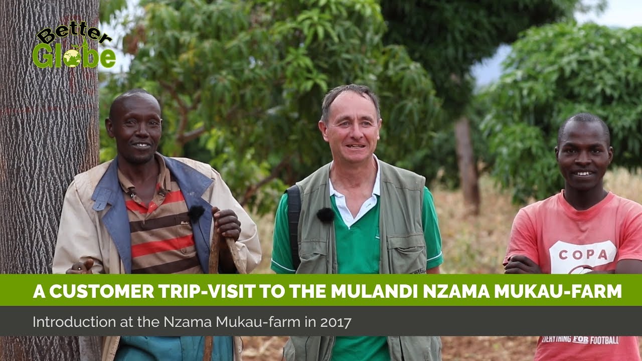 A customer trip visit to the Mulandi Nzama Mukau-farm in 2017