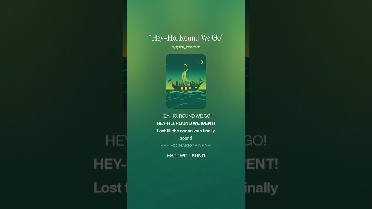 Rob Robertson - Hey Ho, Round We Go!