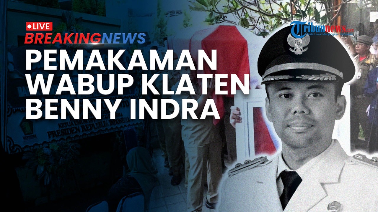 🔴BREAKING NEWS: Pemakaman Wakil Bupati Klaten Benny Indra Ardhiyanto di TPU Jonggrangan Wonosari