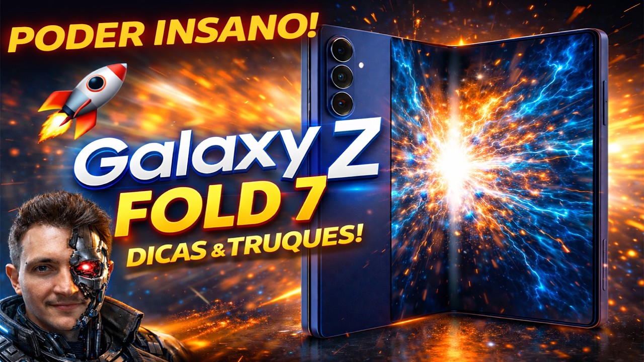 21 Dicas E Truques Incríveis do Galaxy Z Fold 7 para aproveitar ao máximo o celular!