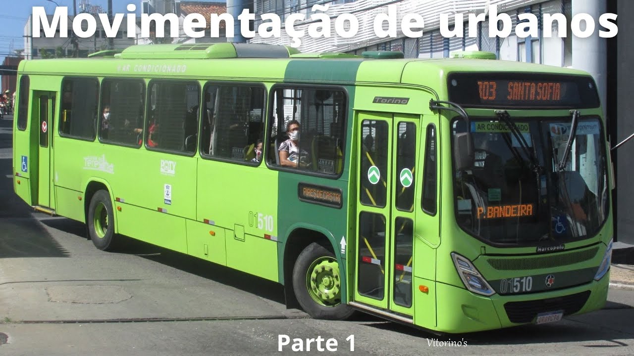 Movimentação de Urbanos em Teresina - Parte 1