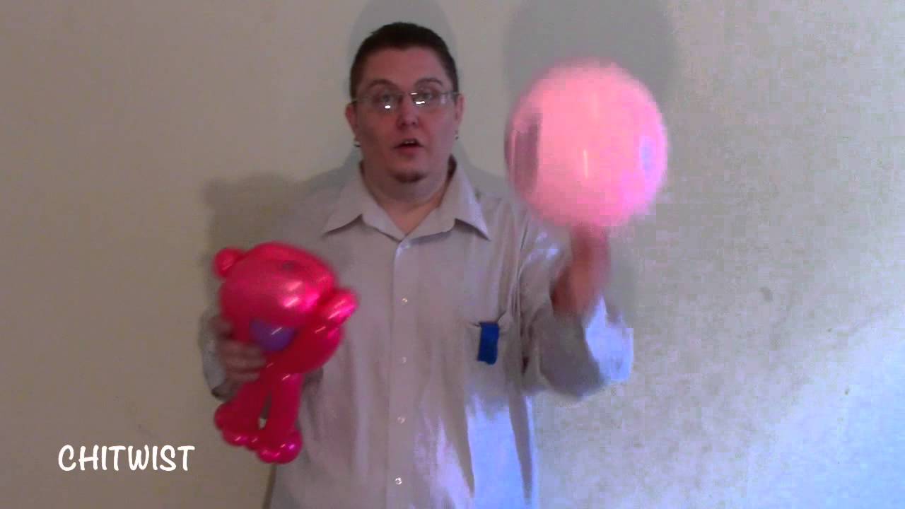 Valentines Ninja Alien Balloon | ChiTwist Chicago Balloon Twisting