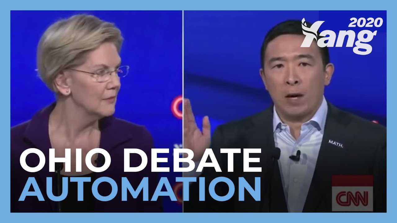 Andrew Yang on Automation - Ohio #DemDebate