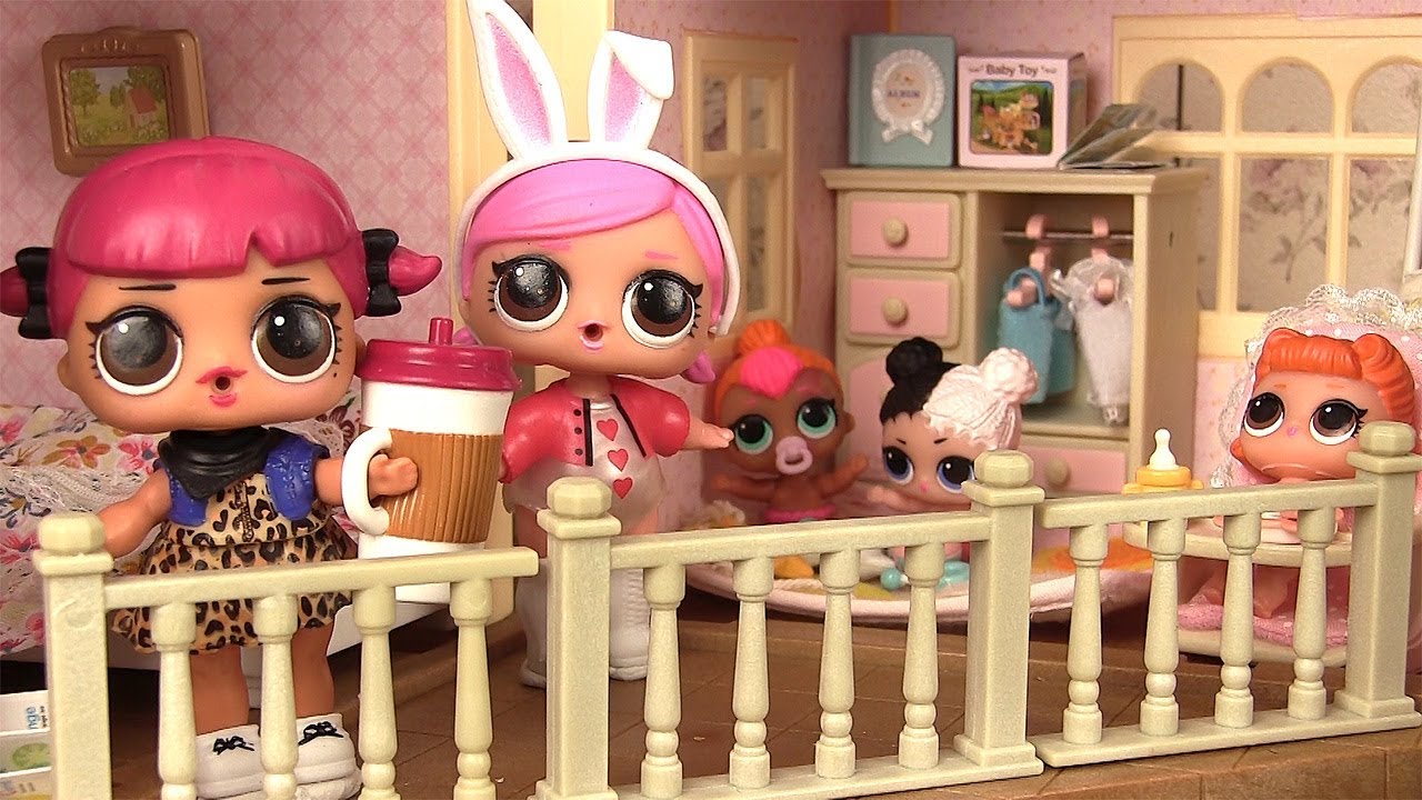 Poupées LOL Surprises Maison Chambre de Bébé Sylvanian Families House with Lights