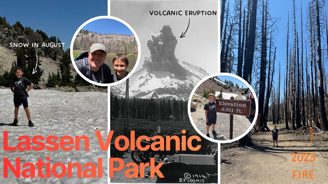 Lassen Volcanic National Park, California with Adventure Aiden