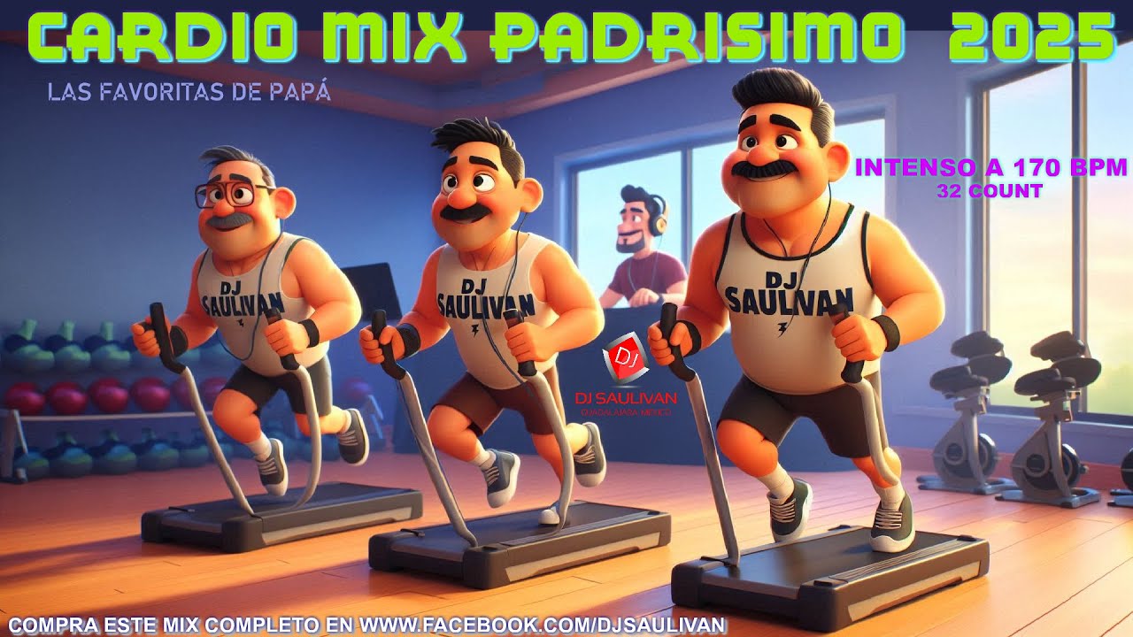 PADRISIMO CARDIO MIX 2025  VERSION INTENSA DEMO 