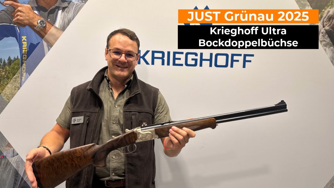 JUST Grünau 2025: Die Krieghoff Ultra Bockdoppelbüchse