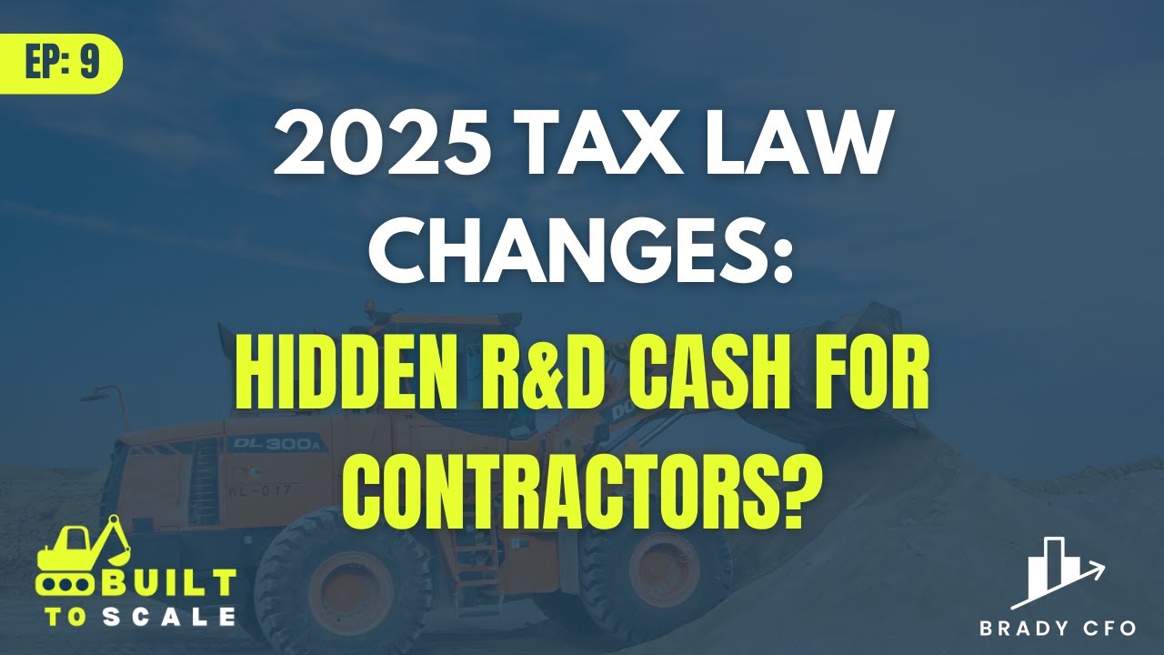 The Hidden Tax Windfall for Contractors in 2025 (R&D Credits Explained)
