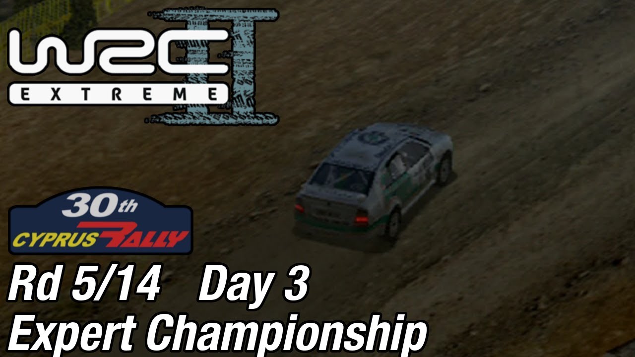 WRC II Extreme (PS2) - Cyprus Rally (Day 3) [Expert Ch'ship Rd 5/14]