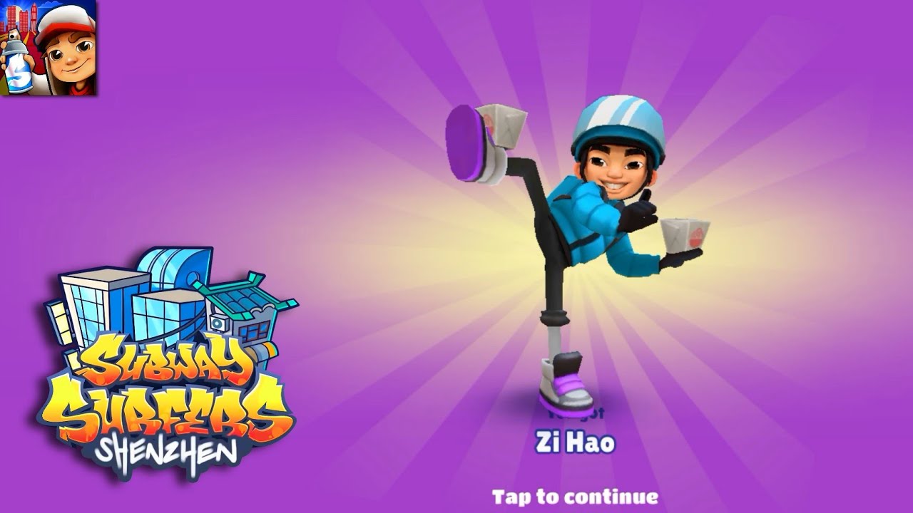 SUBWAY SURFERS SHENZHEN 2022 | SEASON HUNT REWARD ZI HAO!