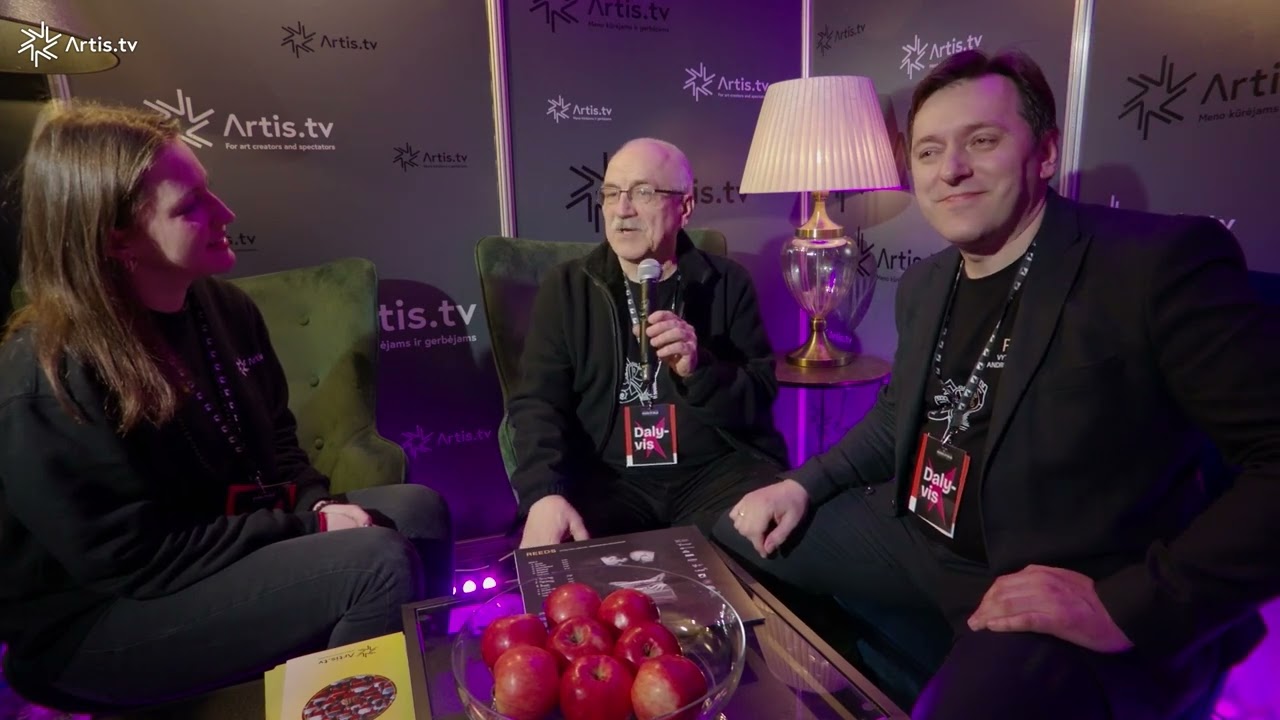 🟢🟡 Interviu su džiazo legenda Vytautu Labučiu ir akordeonininku Andriumi Balachovičiumi | Artis.tv