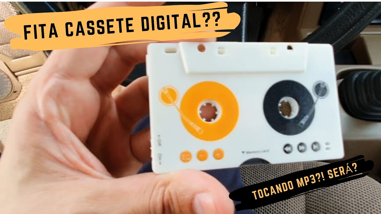📼 Fita cassete digital?! 🤔 Radio Albatroz V AC Delco original Opala Diplomata 88