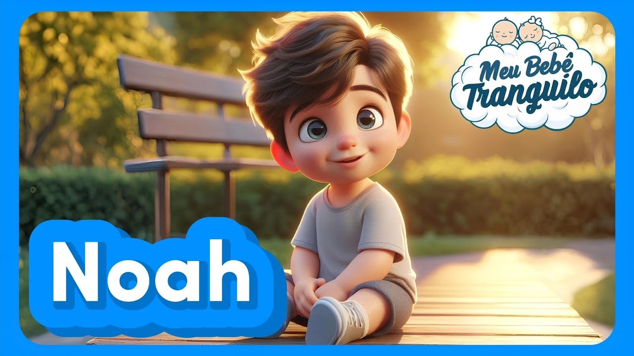 NOAH - Música Com O Nome Noah | MEU BEBÊ TRANQUILO 🩵