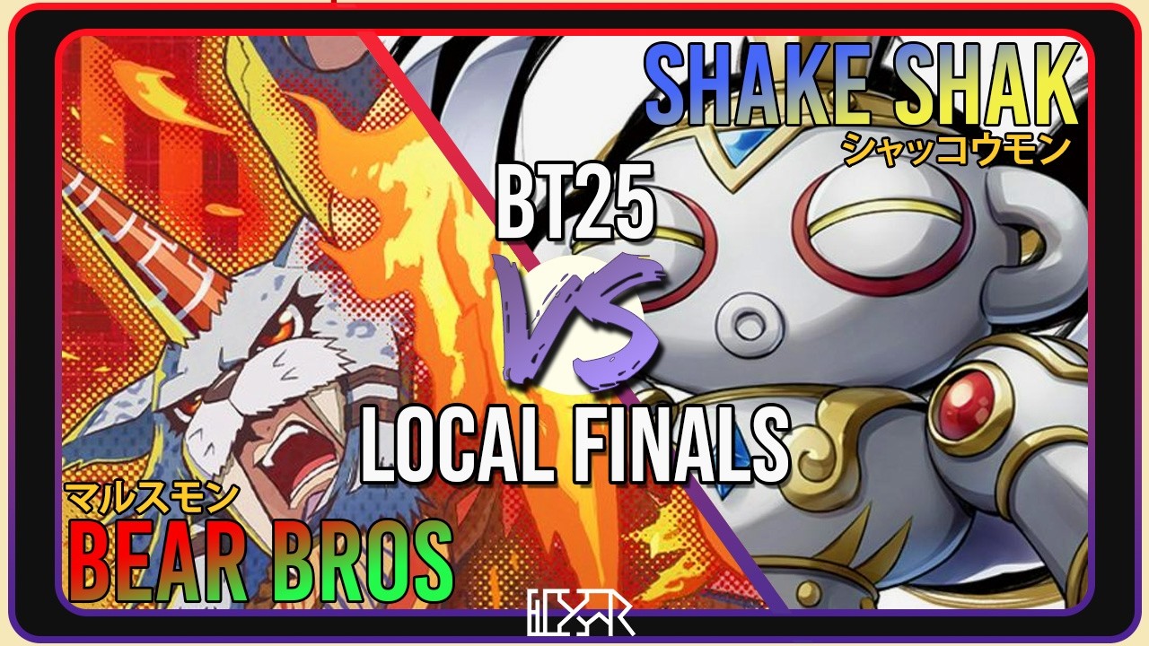 Marsmon против Shakkoumon Loop [Digimon TCG BT25, локальный турнир] Комментарии к матчу
