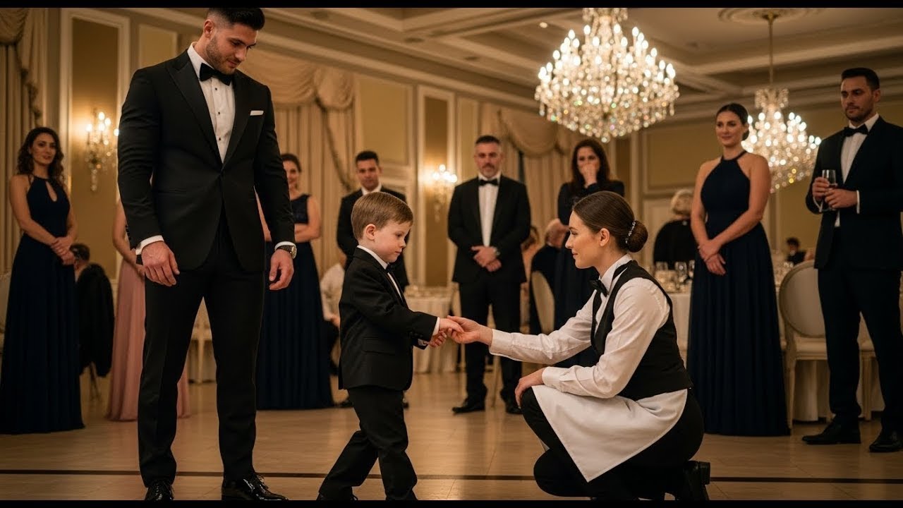 Sie sah, wie alle den autistischen Sohn des Mafiabosses ignorierten — bis sie ihn zum Tanz bat