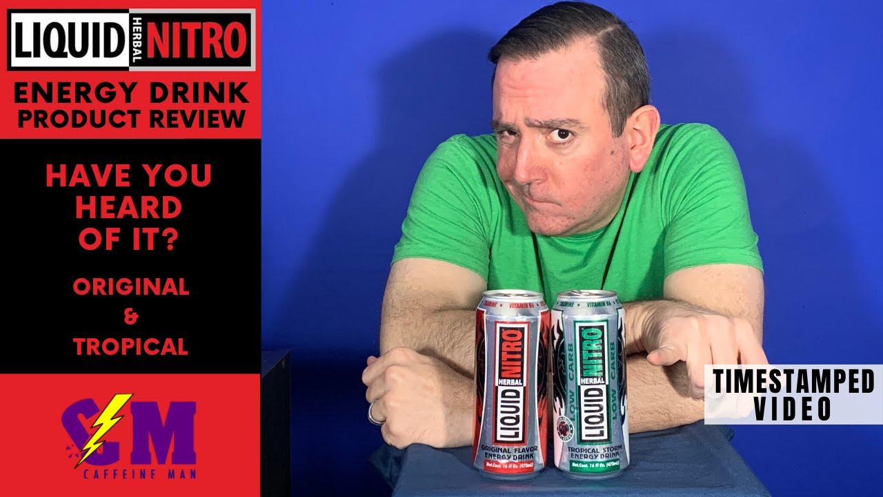 Liquid Nitro Energy Drink Product Review. Honest taste test of Liquid Nitro Energy drink.