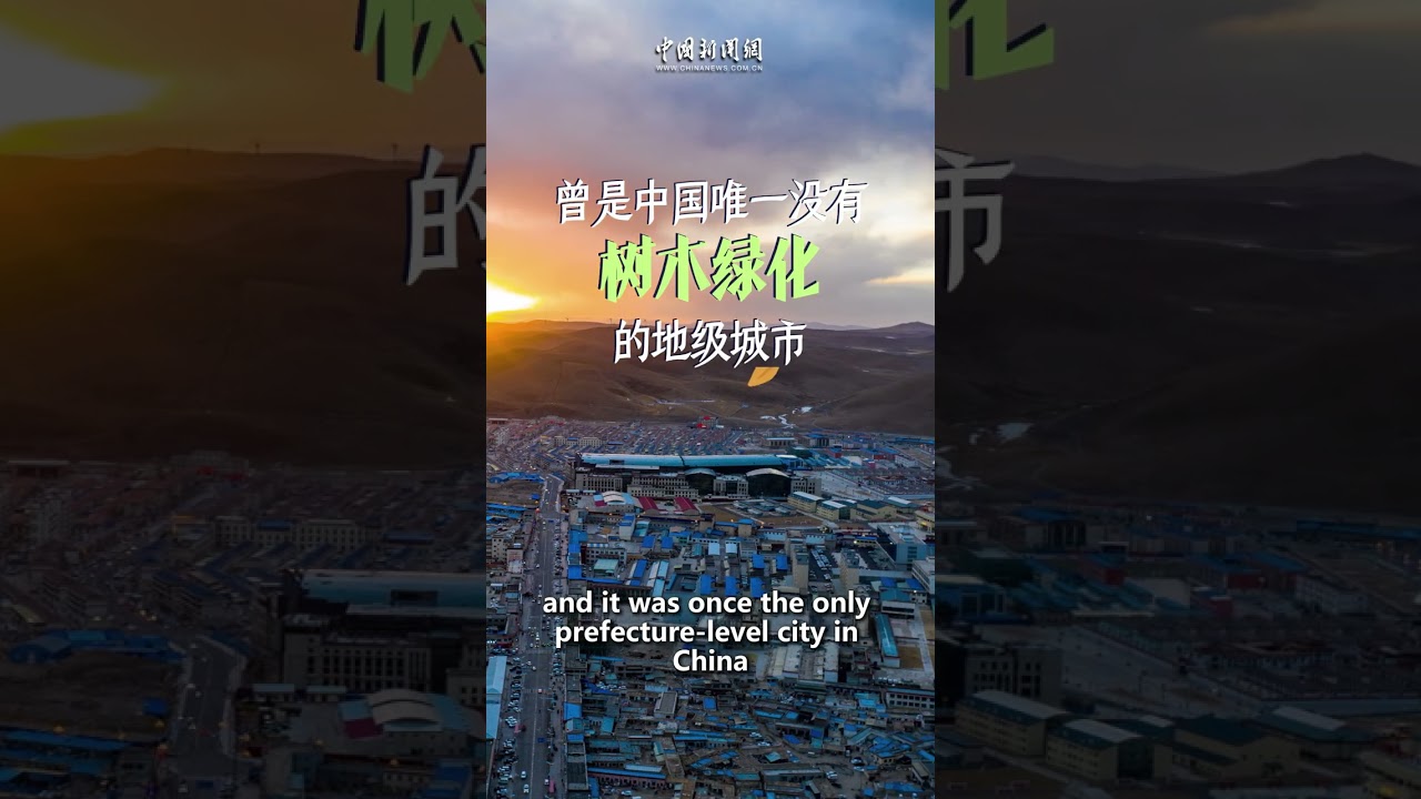 Unlocking Xizang Charms | Nagqu in 60 seconds: From 'the city without trees' to a green miracle