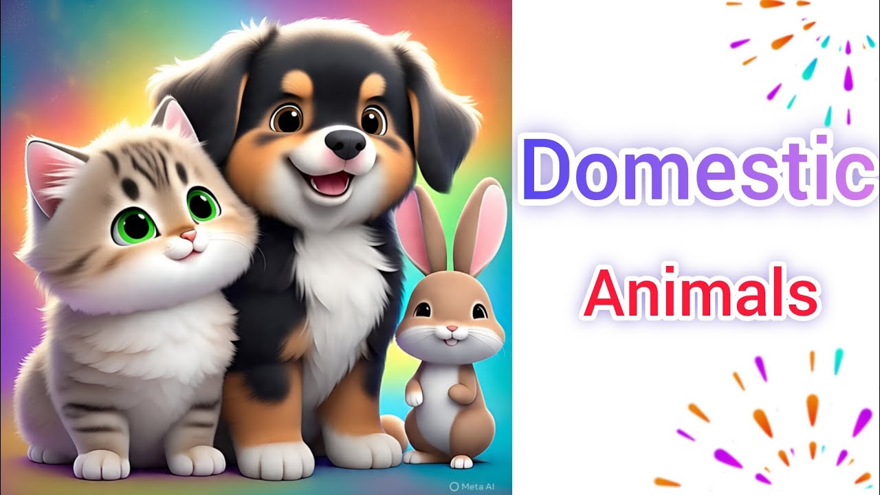 Domestic animals and videos