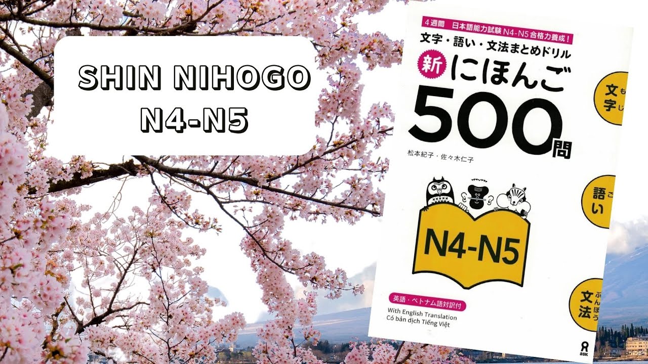 REVIEW SHIN NIHONGO 500 N4-N5