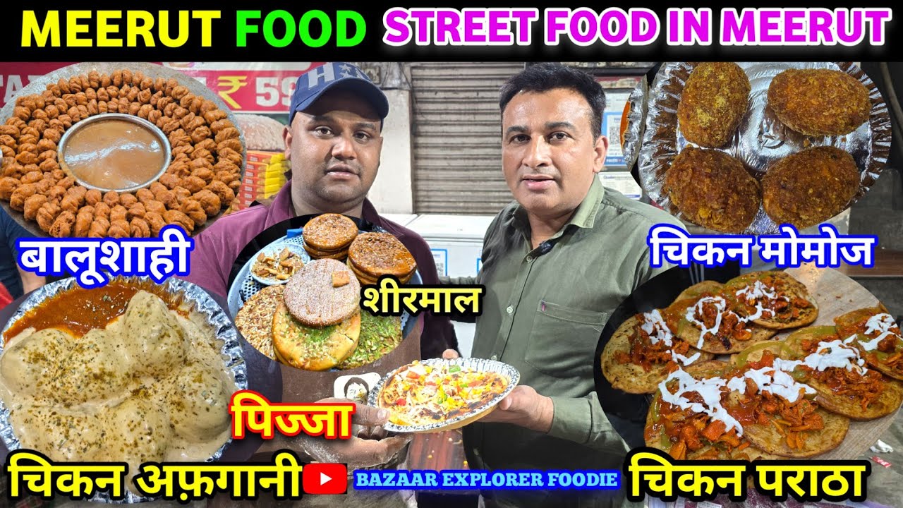 MEERUT  FOOD  : ❣️ STREET FOOD IN MEERUT / Non veg vlog :  
