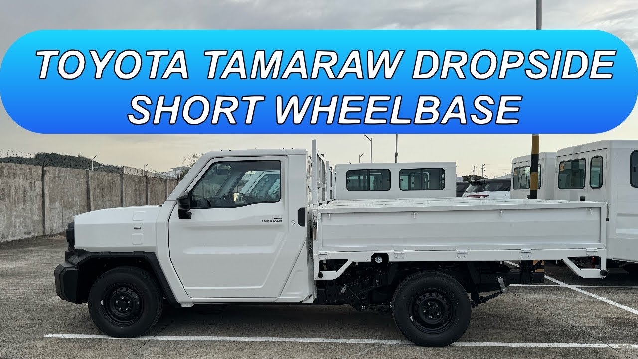 Toyota Tamaraw Dropside SWB (Short Wheelbase)