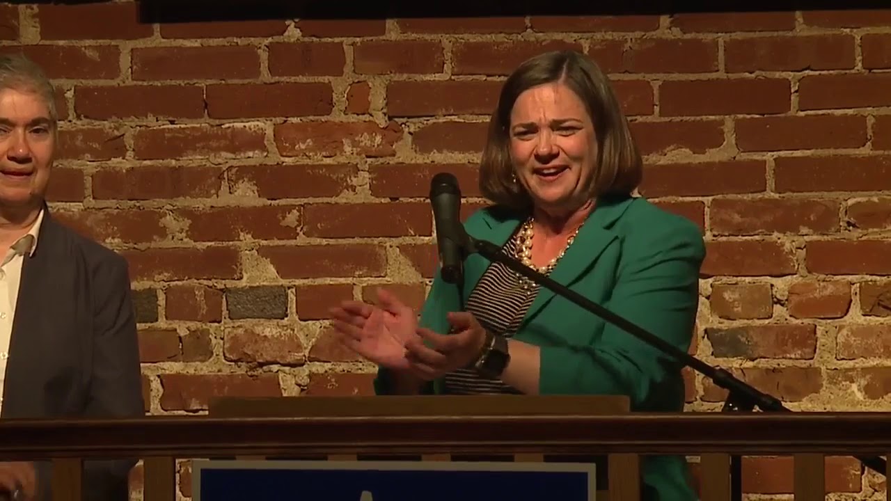 Jolie Justus concession speech