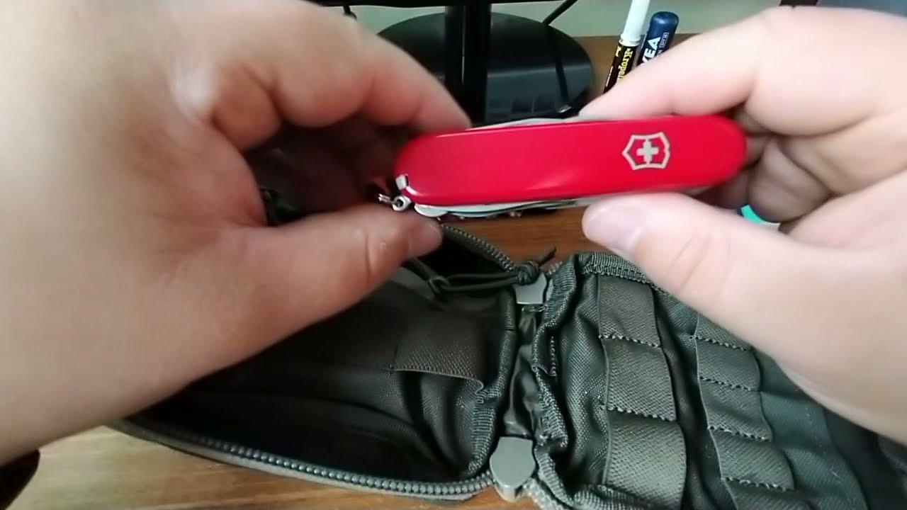Moje EDC cz.1/3-Organizer Solognac