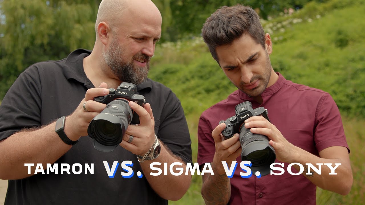 Tamron 28-75mm f2.8 Sony G2 против Sigma 28-70mm f2.8 Contemporary против Sony 24-70mm f2.8 G Mas...