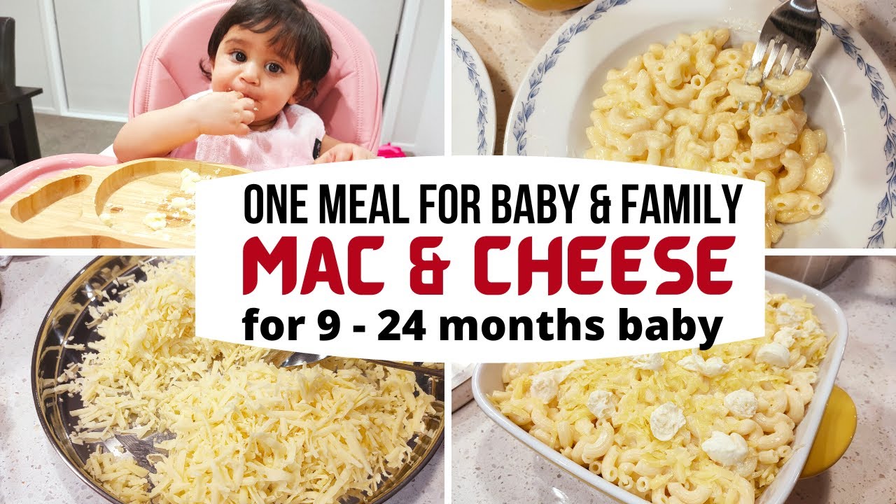 MAC & CHEESE Dinner Recipe ( for BABY & FAMILY )