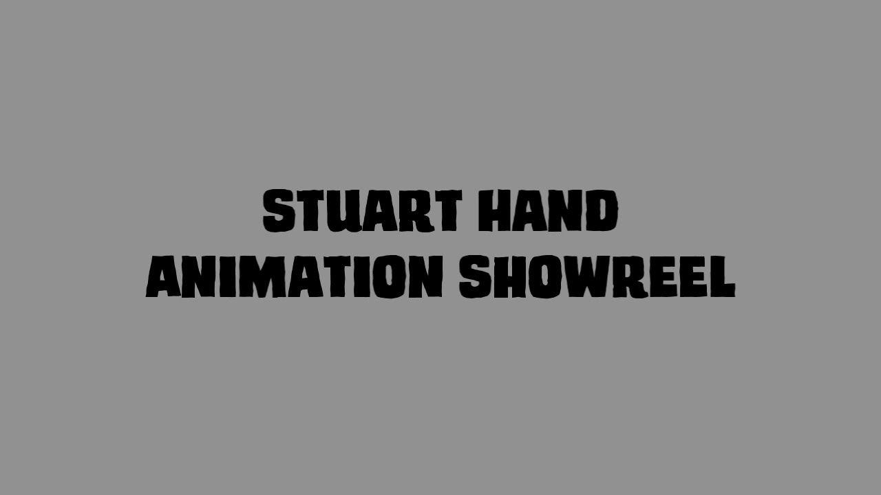 Animation Showreel - Stuart Hand