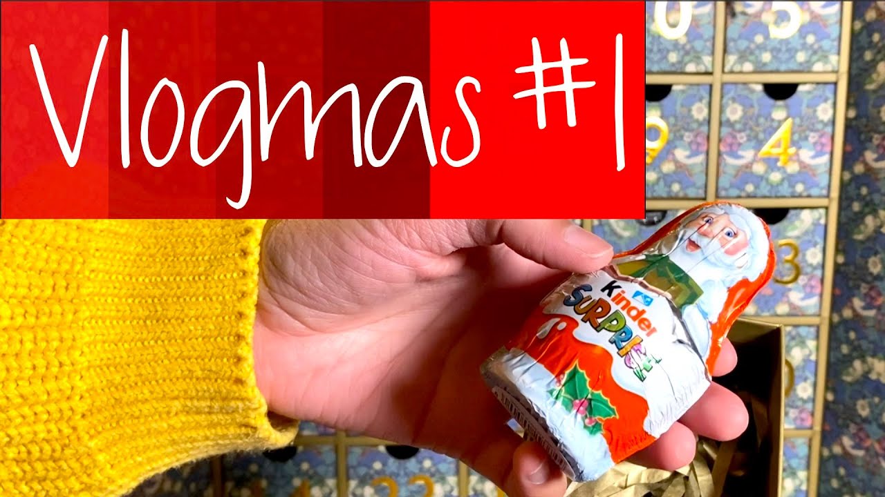 asmr VLOGMAS #1 - Custom Advent Calendar