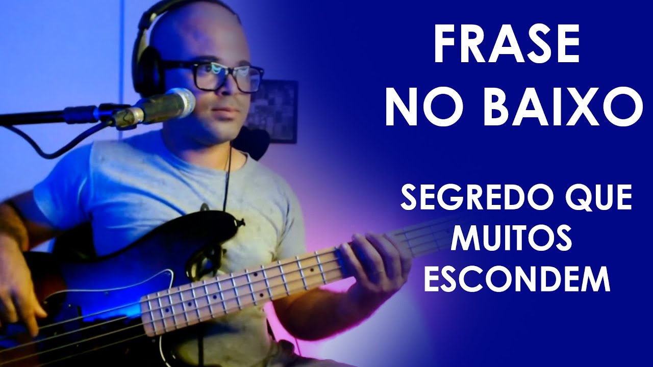 FRASE NO CONTRABAIXO - SEGREDO PARA APLICAÇÃO