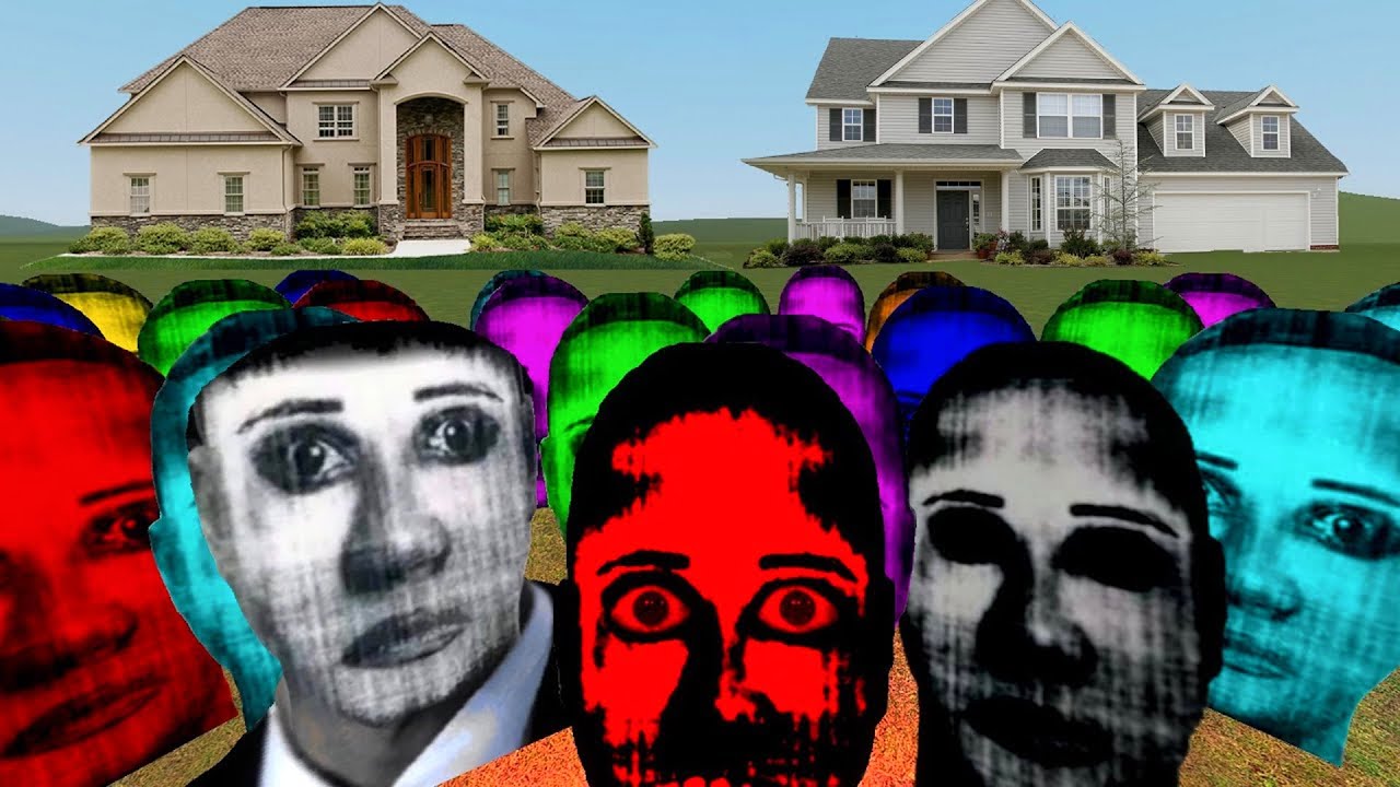 Selene Delgado Family Vs Houses In Garry's Mod! (Park 99)