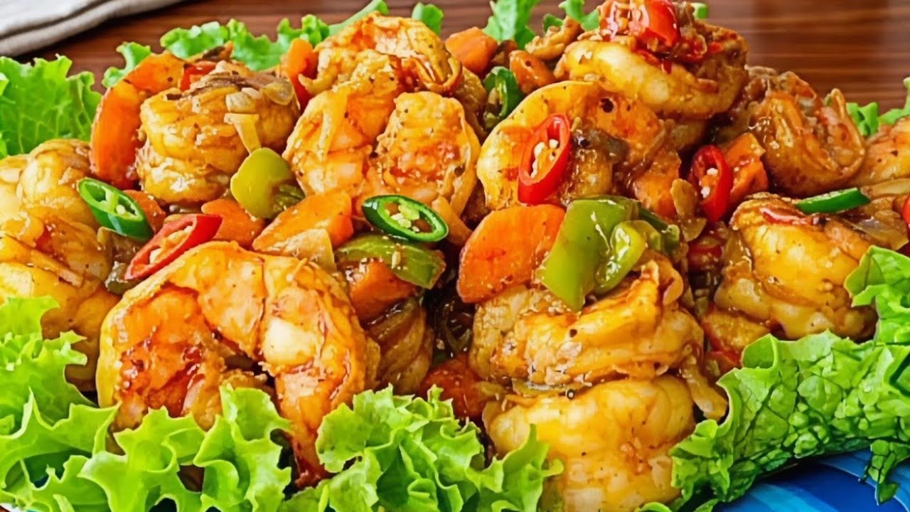 RESEP ENAK MASAK UDANG SAUS METEGA RASANYA JUARA BANGET