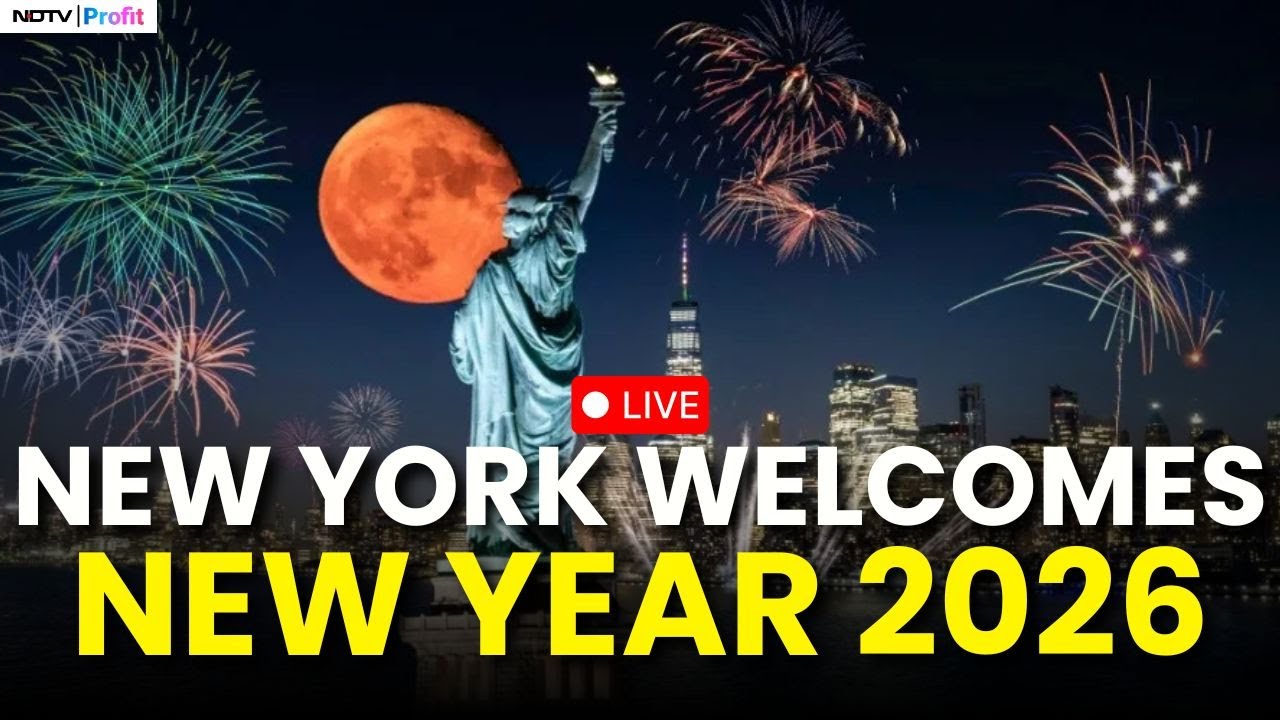 LIVE: Watch New York Welcome New Year 2026 | Happy New Year Celebrations | Times Square LIVE