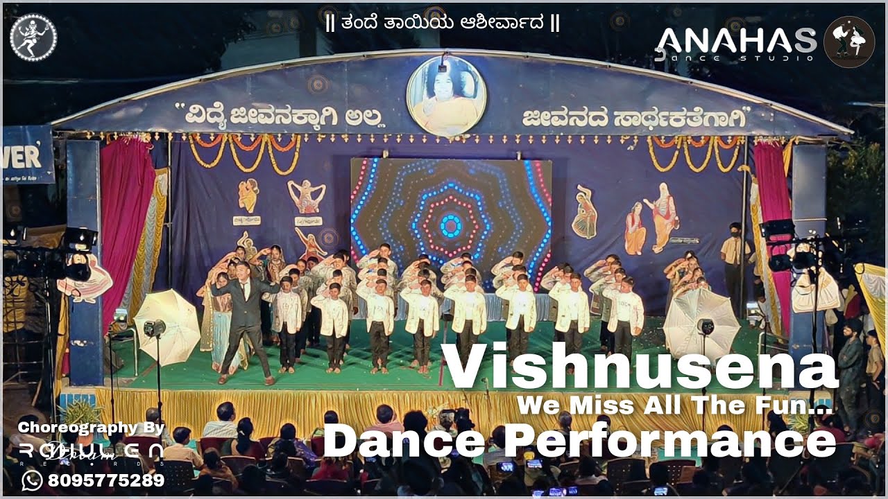 Vishnusena | We Miss All The Fun | History Gotta | Dance Performance | Anahas Dance Studio | Rahul |