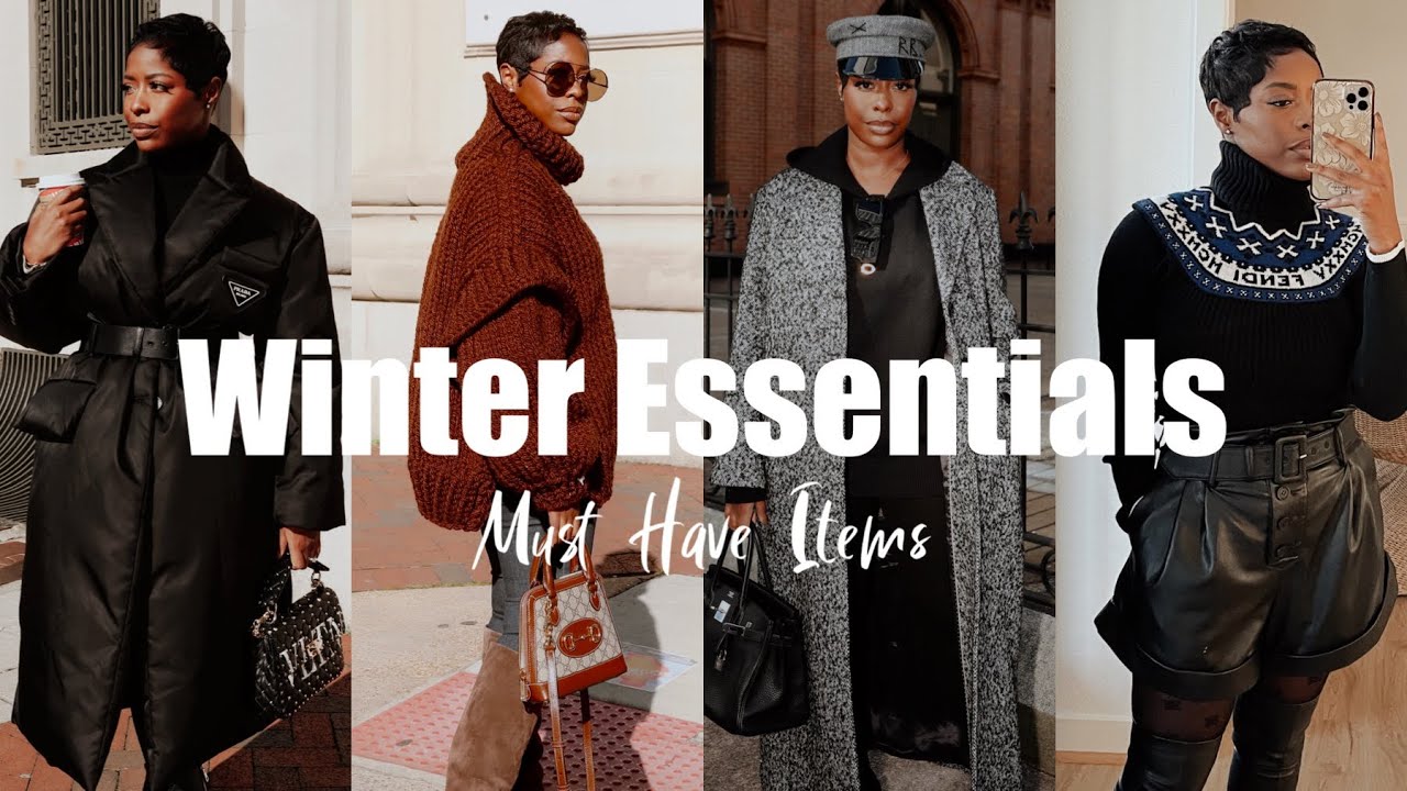 WINTER CLOSET ESSENTIALS | MUST HAVES | Winter Outfit Ideas 2022