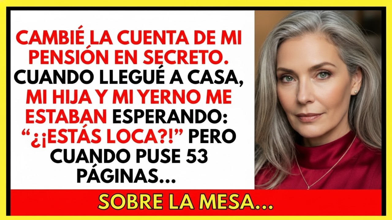 Mi Hija y su Esposo Me Robaron la Pensión por 3 Años…Así Los Eché de Mi Casa 😱