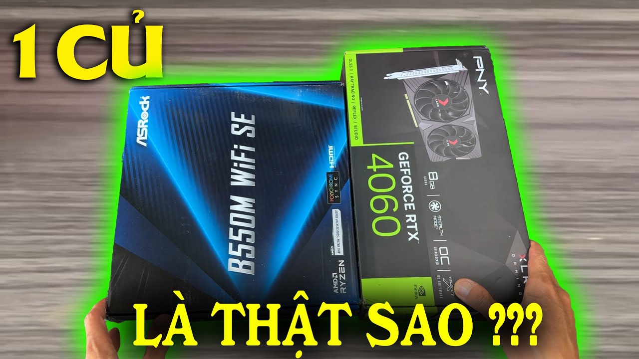 Tham Rẻ Mua 1 Tr Combo Pc Quốc Dân Rất Lành Nhưng...