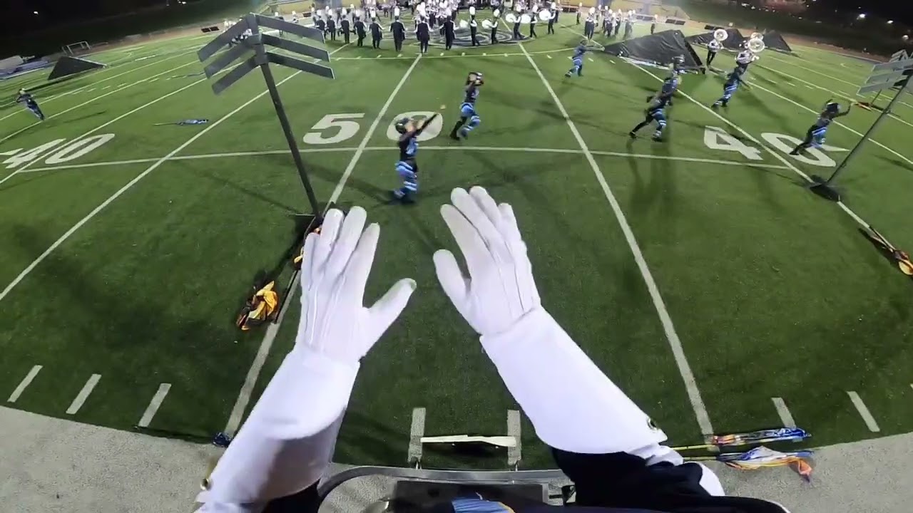 Norwin Band 2022: Upward Trajectory-Jenna’s Back Field Drum Major head cam 10/27/22
