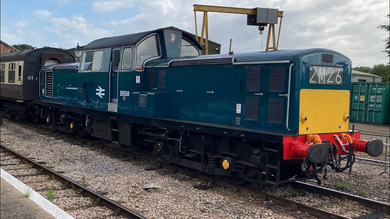 BR CLASS 17 Clayton in action on the West Somerset Railway over June 10,11 and 18, 2022
