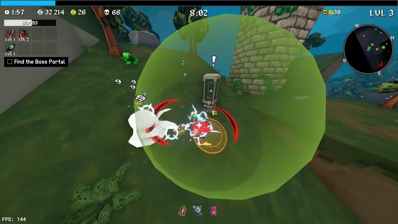 Megabonk 526k chadwell run