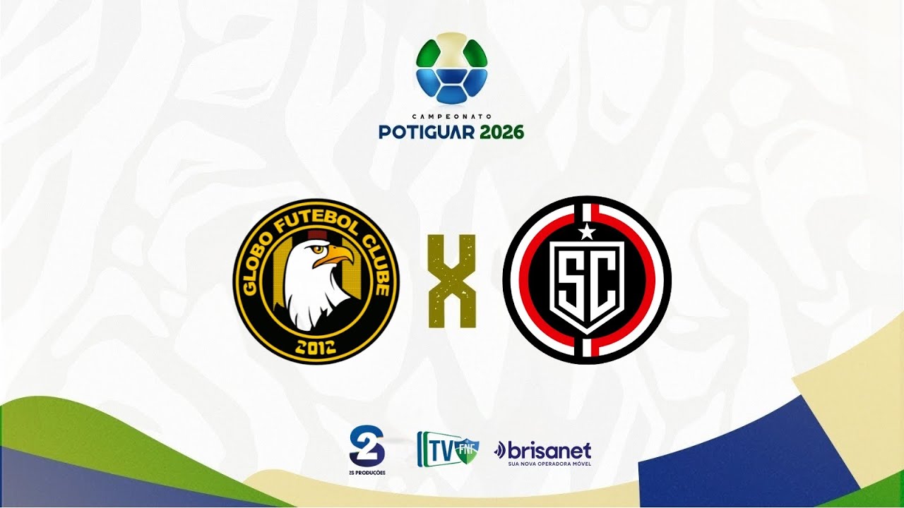 (🔴 AO VIVO) ⁠GLOBO X SANTA CRUZ | 5º RODADA DO CAMPEONATO POTIGUAR 2026
