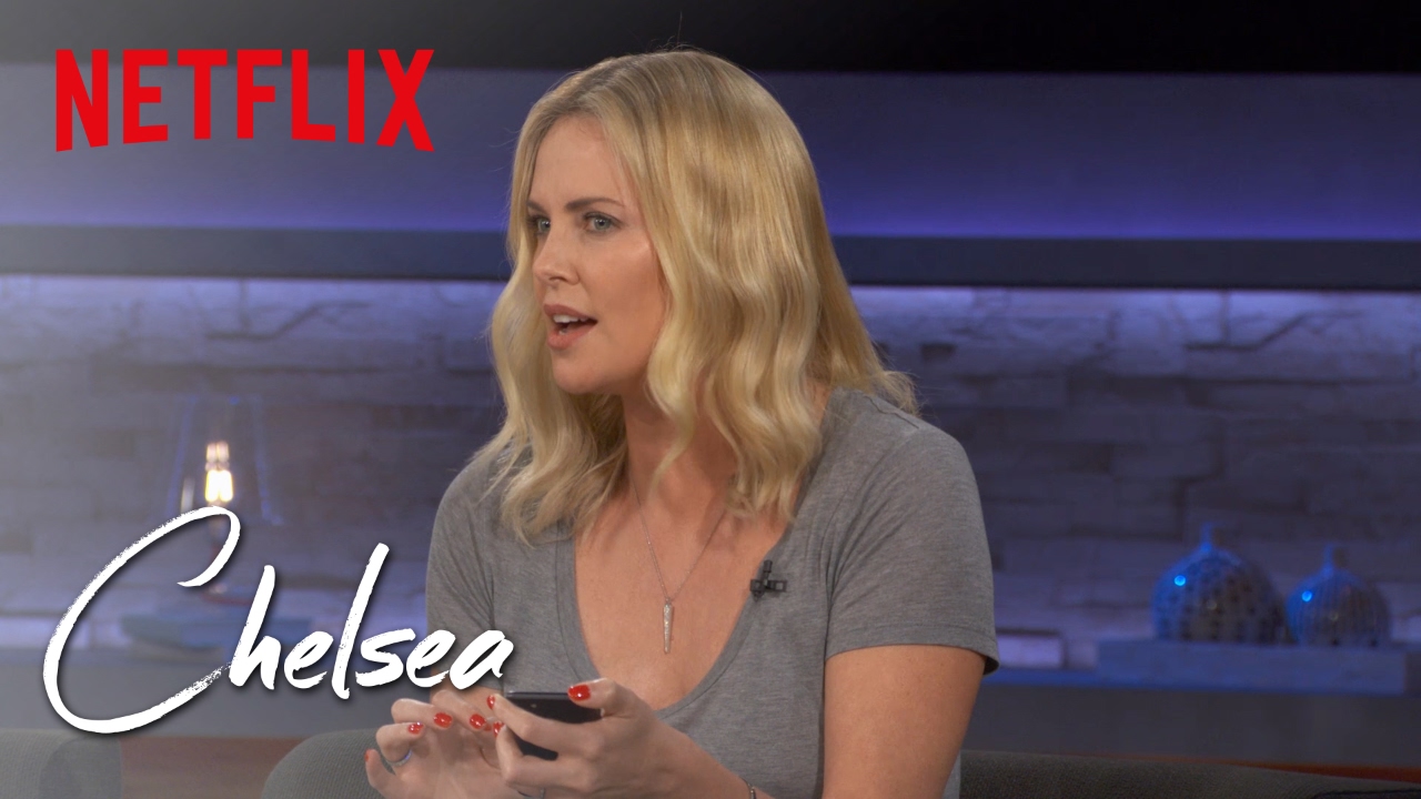 Charlize Theron Steals Chelsea's Phone | Chelsea | Netflix