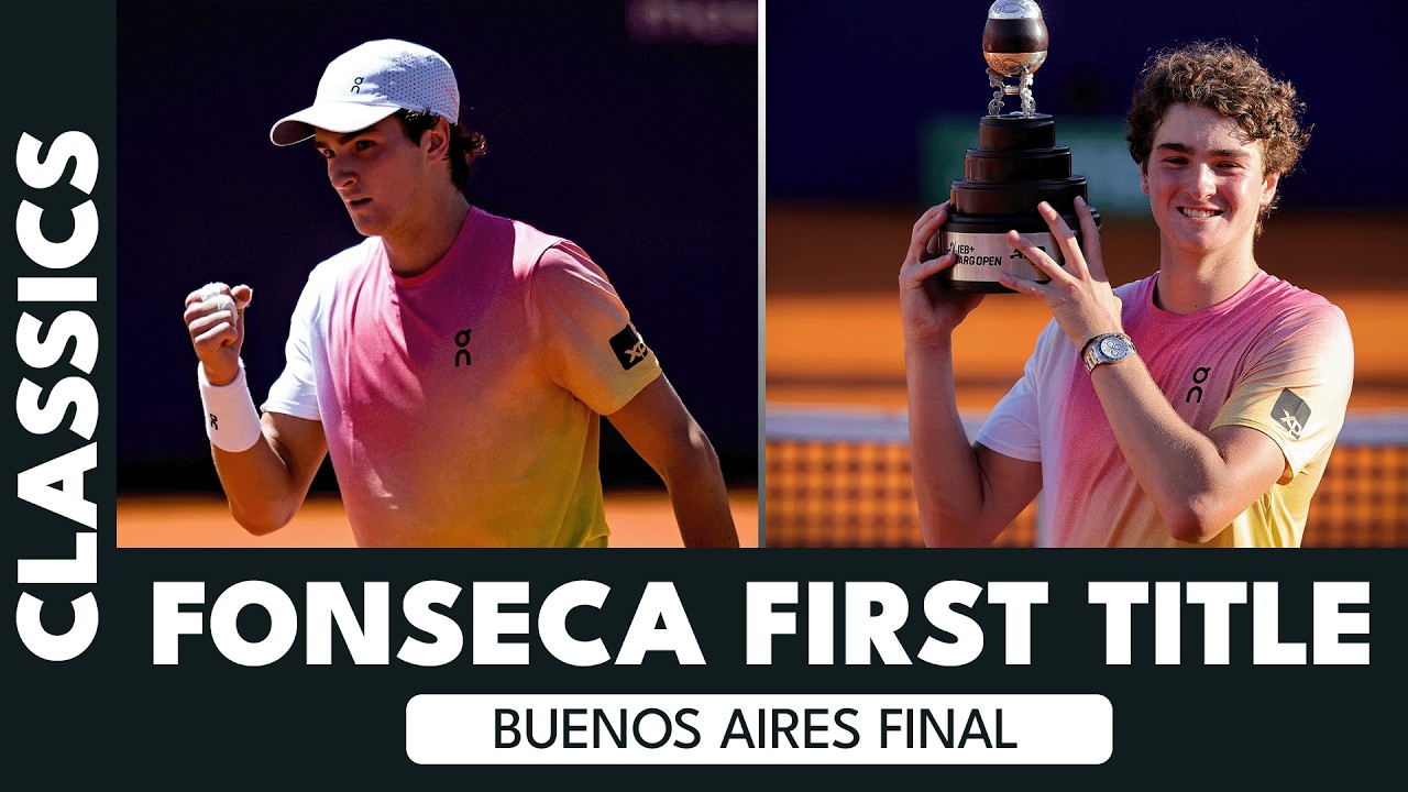 Joao Fonseca: First ATP Tour Title 🏆 | Buenos Aires Final 2025