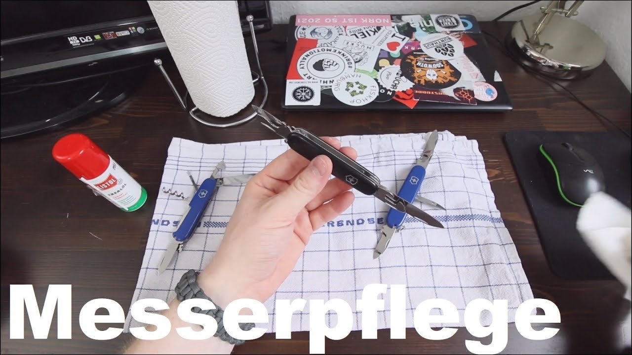 Taschenmesser reinigen, pflegen, ölen | Victorinox Spartan | Pflegetipps Schweizer Taschenmesser