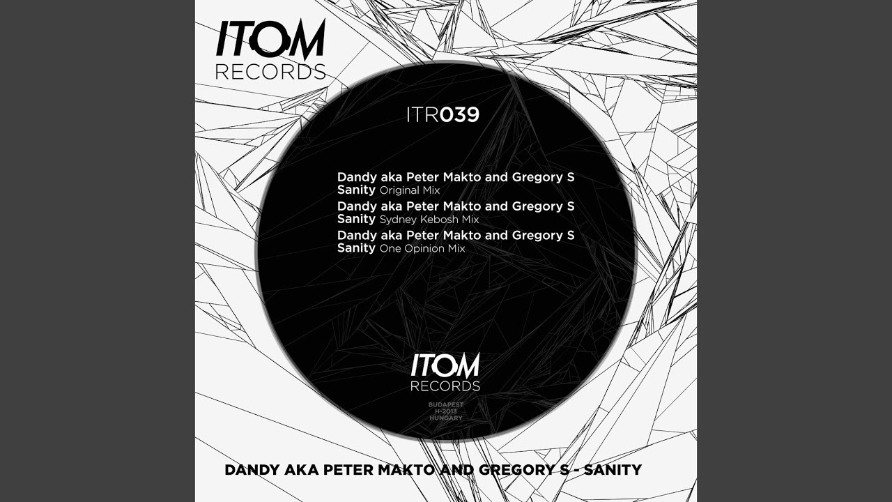 Sanity (Original Mix)
