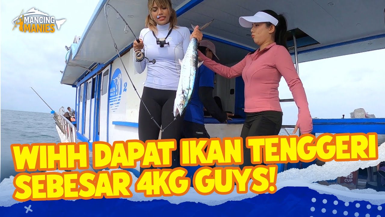 GEDE BANGET! Dapat Ikan Tenggeri 4 kg! | Mancing Manies  | EPS 4 (2/2)